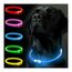 Leuchthalsband für Hunde mit wiederaufladbarem LED-Licht, Leuchtband für Hunde, größenverstellbar mit drei Lichtmodi, Sicherheit für Ihren Hund bei Nacht, Blau