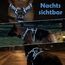 Funfox Hundegeschirr Mittelgroße Hunde [M] - Verstellbares Anti-Zug Brustgeschirr mit Griff & Reflektorstreifen, Atmungsaktives No Pull Hundegeschirr für Grosse/Kleine Hunde Outdoor Mosaik Blau