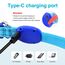KOSKILL Leuchthalsband Hund Wiederaufladbare USB LED Hundehalsband Wasserdichtes Leuchtendes Hunde Halsband Einstellbare Super Helle für Kleine Mittlere Große Hunde (Blau, S)