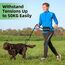 Philorn Joggingleine Hunde, Freihändig Laufleine für Hunde, Bauchgurt Hundeleine zum Joggen Laufen Wandern mit Dual Griffe, Reflektierende Nähte, Laufgurt für Große Hunde bis 50kg (Für 1 Hund)