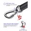 AUBELL Anschnallgurt Hund Auto,Einstellbar Haustier Auto sicherheitsgurt für Hunde, Bungee Hunde Anschnallgurt Geschirr Tether mit Clip Haken-Verschluss & Schnalle, Swivel Karabiner,Schwarz