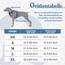 rabbitgoo Hundegeschirr Mittelgroße Hunde, Anti Zug Geschirr mit Kontrolle, No Pull Verstellbar Hundegeschirr Grosse Hunde, Atmungsaktiv Reflexstreifen Brustgeschirr Sichere，Blauer Stern，S