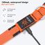 KOSKILL Leuchthalsband Hund Wiederaufladbare USB LED Hundehalsband Wasserdichtes Leuchtendes Hunde Halsband Einstellbare Super Helle für Kleine Mittlere Große Hunde (Orange, L)