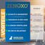 ZENOXO® [3m] Hundeleine | Schmutz- & wasserfest - Für mittlere & große Hunde - 4-Fach verstellbare Laufleine & Umhängeleine