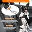 DATEFUN Hunde Anschnallgurt Auto Verstellbarer - 2 Stück Sicherheitsgurt Hunde mit Rückdämpfung und Aufbewahrungstasche für Alle Hunderassen & Autotypen (50-88cm)