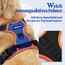rabbitgoo Hundegeschirr Grosse Hunde, Anti Zug Geschirr mit Kontrolle, No Pull Verstellbar Hundegeschirr Mittelgroße Hunde, Atmungsaktiv Reflexstreifen Brustgeschirr Sichere Führung, Blau & Orange, XL