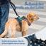rabbitgoo Hundegeschirr Mittelgroße Hunde, Anti Zug Geschirr mit Kontrolle, No Pull Verstellbar Hundegeschirr Grosse Hunde, Atmungsaktiv Reflexstreifen Brustgeschirr Sichere，Blauer Stern，S