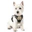 rabbitgoo Hundegeschirr Kleine Hunde, Anti Zug Geschirr mit Kontrolle, No Pull Verstellbar Hundegeschirr Grosse Hunde, Atmungsaktiv Reflexstreifen Brustgeschirr Sichere Führung Kaki XS