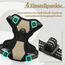rabbitgoo Hundegeschirr Kleine Hunde, Anti Zug Geschirr mit Kontrolle, No Pull Verstellbar Hundegeschirr Grosse Hunde, Atmungsaktiv Reflexstreifen Brustgeschirr Sichere Führung Kaki XS