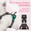 rabbitgoo Hundegeschirr Kleine Hunde, Anti Zug Geschirr mit Kontrolle, No Pull Verstellbar Hundegeschirr Grosse Hunde, Atmungsaktiv Reflexstreifen Brustgeschirr Sichere Führung Rosa XS