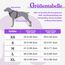 rabbitgoo Hundegeschirr Grosse Hunde, Anti Zug Geschirr mit Kontrolle, No Pull Verstellbar Hundegeschirr Mittelgroße Hunde, Atmungsaktiv Reflexstreifen Brustgeschirr Sichere Führung, Lila, XL