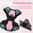 rabbitgoo Hundegeschirr Kleine Hunde, Anti Zug Geschirr mit Kontrolle, No Pull Verstellbar Hundegeschirr Grosse Hunde, Atmungsaktiv Reflexstreifen Brustgeschirr Sichere Führung Rosa XS