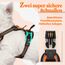 rabbitgoo Hundegeschirr Kleine Hunde, Anti Zug Geschirr mit Kontrolle, No Pull Verstellbar Hundegeschirr Grosse Hunde, Atmungsaktiv Reflexstreifen Brustgeschirr Sichere Führung Orange XS