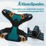 rabbitgoo Hundegeschirr Mittelgroße Hunde, Anti Zug Geschirr mit Kontrolle, No Pull Verstellbar Hundegeschirr Grosse Hunde, Atmungsaktiv Reflexstreifen Brustgeschirr Sichere Führung Dunkelgrün L