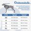 rabbitgoo Hundegeschirr Mittelgroße Hunde, Anti Zug Geschirr mit Kontrolle, No Pull Verstellbar Hundegeschirr Grosse Hunde, Atmungsaktiv Reflexstreifen Brustgeschirr Sichere，Blauer Stern，L
