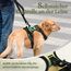 rabbitgoo Hundegeschirr Mittelgroße Hunde, Anti Zug Geschirr mit Kontrolle, No Pull Verstellbar Hundegeschirr Grosse Hunde, Atmungsaktiv Reflexstreifen Brustgeschirr Sichere，Camouflage Grün，XL