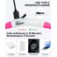 Joytale Leuchthalsband Hund USB Aufladbar Hundehalsband Leuchtend für Große Mittel Kleine Hunde und Welpe, Led Halsband mit 3 Modi für Sicherheit, Rosa