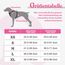 rabbitgoo Hundegeschirr Grosse Hunde, Anti Zug Geschirr mit Kontrolle, No Pull Verstellbar Hundegeschirr Mittelgroße Hunde, Atmungsaktiv Reflexstreifen Brustgeschirr Sichere, Schwarz & Rosarot, L