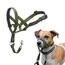 HALTI Kopfgeschirr - Verhindert, dass Ihr Hund an der Leine zieht, Einfache Anpassung, Leicht, mit gepolstertem Nasenriemen, Anti-Zug-Halsband für kleine Hunde (Größe 1, Waldgrün)