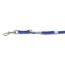 IDC Color & Gray verstellbare Leine mit Doppelkarabiner, 14 mm x 2,2 m, Blau-Grau