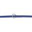IDC Color & Gray verstellbare Leine mit Doppelkarabiner, 14 mm x 2,2 m, Blau-Grau