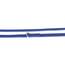 IDC Color & Gray verstellbare Leine mit Doppelkarabiner, 14 mm x 2,2 m, Blau-Grau