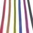 IDC Color & Gray gumierte Leine, 14 mm x 10 m mit Schlaufe, Blau-Grau