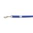 IDC Color & Gray gumierte Leine, 14 mm x 0,45 m ohne Schlaufe, Blau-Grau