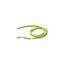 IDC Color & Gray gumierte Leine, 14 mm x 2 m ohne Schlaufe, Neon-Grau
