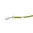 IDC Color & Gray gumierte Leine, 14 mm x 1 m ohne Schlaufe, Neon-Grau