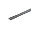 IDC Color & Gray gumierte Leine, 14 mm x 7,5 m ohne Schlaufe, Schwarz-Grau