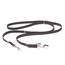 IDC Color & Gray verstellbare Leine mit Doppelkarabiner, 20 mm x 2,2 m, Schwarz-Grau