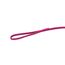 IDC Color & Gray gumierte Leine, 14 mm x 1 m mit Schlaufe, Pink-Grau