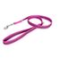 IDC Color & Gray gumierte Leine, 20 mm x 1 m mit Schlaufe, Pink-Grau