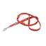 IDC Color & Gray verstellbare Leine mit Doppelkarabiner, 20 mm x 2,2 m, Rot-Grau