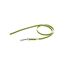 IDC Color & Gray gumierte Leine, 14 mm x 1 m ohne Schlaufe, Neon-Grau