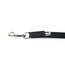 IDC Color & Gray gumierte Leine, 20 mm x 1 m ohne Schlaufe, Schwarz-Grau