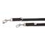 IDC Color & Gray verstellbare Leine mit Doppelkarabiner, 20 mm x 2,2 m, Schwarz-Grau