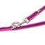 IDC Color & Gray gumierte Leine, 20 mm x 1,8 m mit Schlaufe und D-Ring, Pink-Grau
