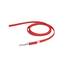IDC Color & Gray gumierte Leine, 14 mm x 2 m ohne Schlaufe, Rot-Grau