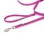 IDC Color & Gray gumierte Leine, 20 mm x 3 m mit Schlaufe, Pink-Grau