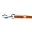 IDC Color & Gray gumierte Leine, 20 mm x 15 m ohne Schlaufe, Orange-Grau