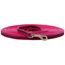 IDC Color & Gray gumierte Leine, 14 mm x 0,45 m ohne Schlaufe, Pink-Grau