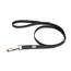 IDC Color & Gray gumierte Leine, 14 mm x 2 m mit Schlaufe, Schwarz-Grau