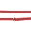 IDC Color & Gray verstellbare Leine mit Doppelkarabiner, 14 mm x 2,2 m, Rot-Grau