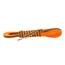 IDC Color & Gray gumierte Leine, 20 mm x 15 m ohne Schlaufe, Orange-Grau