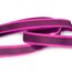 IDC Color & Gray gumierte Leine, 20 mm x 0,45 m ohne Schlaufe, Pink-Grau