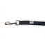 IDC Color & Gray gumierte Leine, 20 mm x 10 m mit Schlaufe, Schwarz-Grau