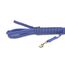 IDC Color & Gray gumierte Leine, 14 mm x 7,5 m ohne Schlaufe, Blau-Grau