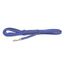 IDC Color & Gray gumierte Leine, 14 mm x 7,5 m ohne Schlaufe, Blau-Grau
